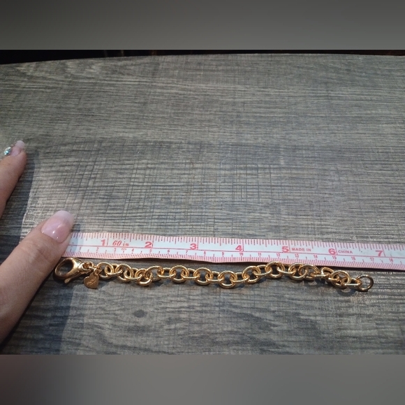 Bronzo Italia Gold Link Bracelet - Picture 2 of 4